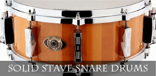 Solid Stave Snare Drums